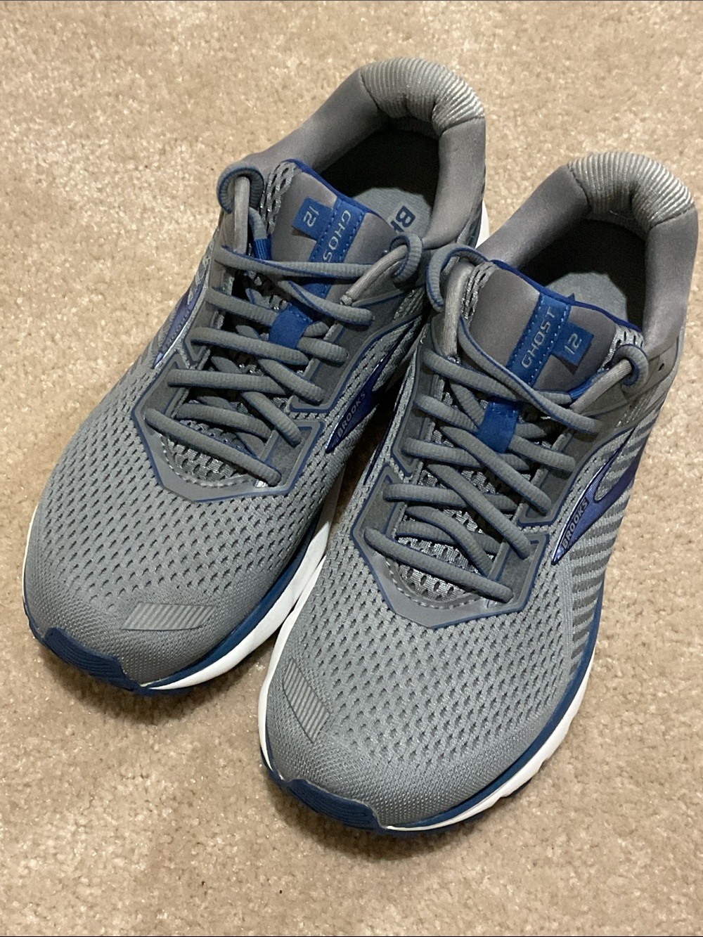 Brooks Men’s Ghost 12 Running Shoes Size 8.5 Wide
